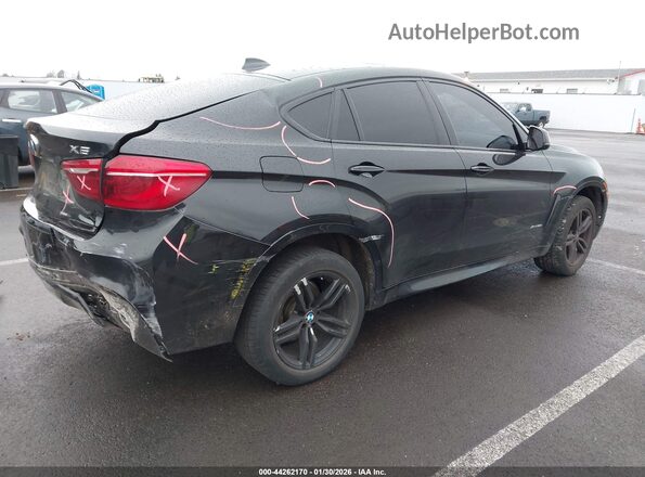 5UXKU2C56J0Z62089 2018 BMW X6 Black Rear right
