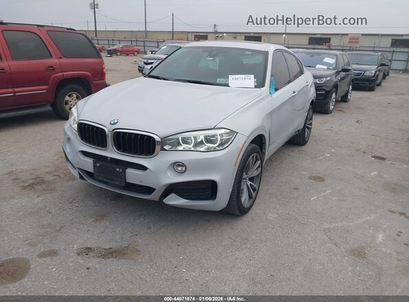 5UXKU2C56J0Z62450 2018 BMW X6 Gray Передня ліва чверть