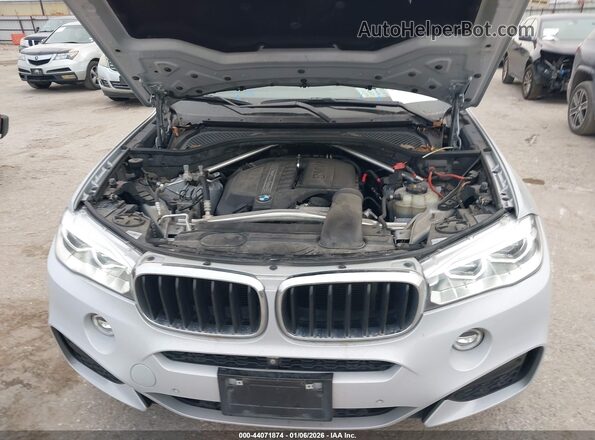 5UXKU2C56J0Z62450 2018 BMW X6 Gray Вид ззаду