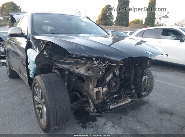 5UXKU2C57K0Z64516 2019 BMW X6 Gray წინა ხედი