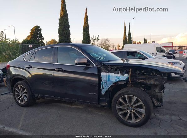 5UXKU2C57K0Z64516 2019 BMW X6 Gray სალონის 360-გრადუსიანი ხედი