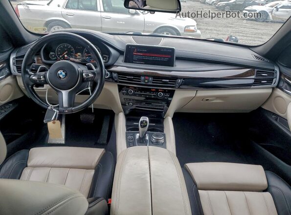 5UXKU2C5XK0Z65997 2019 BMW X6 Red Вид щитка приладів