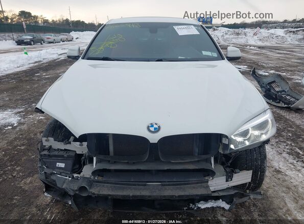 5UXKU6C30H0W38734 2017 BMW X6 White 