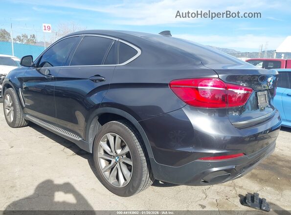 5UXKU6C58H0S99545 2017 BMW X6 Серый Задняя левая четверть