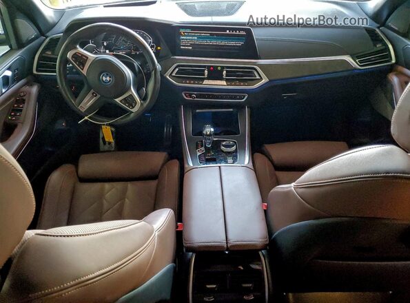 5UXTA6C00P9N50604 2023 BMW X5 Белый Вид панели приборов