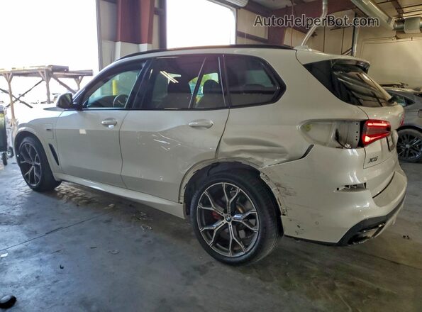 5UXTA6C00P9N50604 2023 BMW X5 Белый Задняя левая четверть