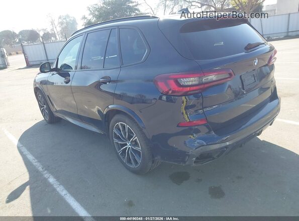 5UXTA6C09M9D07730 2021 BMW X5 Black Rear left