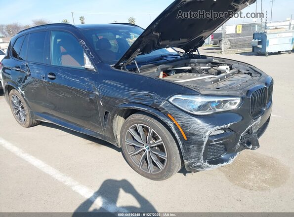 5UXTA6C09M9D07730 2021 BMW X5 Black Front view