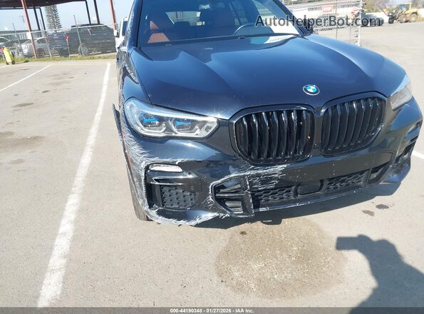 5UXTA6C09M9D07730 2021 BMW X5 Black 