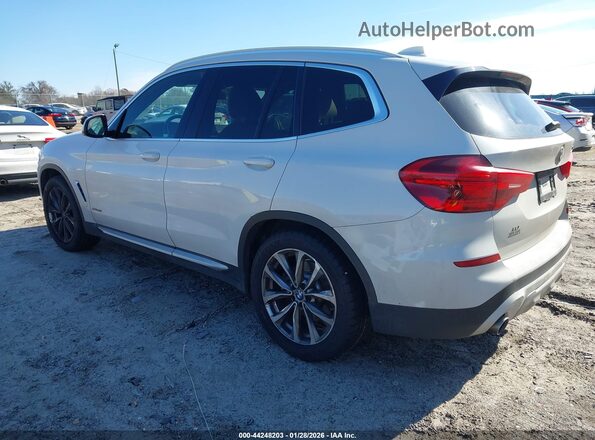 5UXTR9C55JLD66780 2018 BMW X3 White Հետևի ձախ