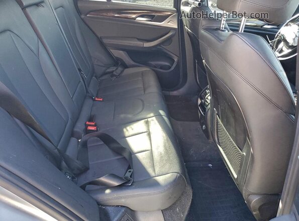 5UXTR9C55KLE13307 2019 BMW X3 Серебряный Вид задней части салона