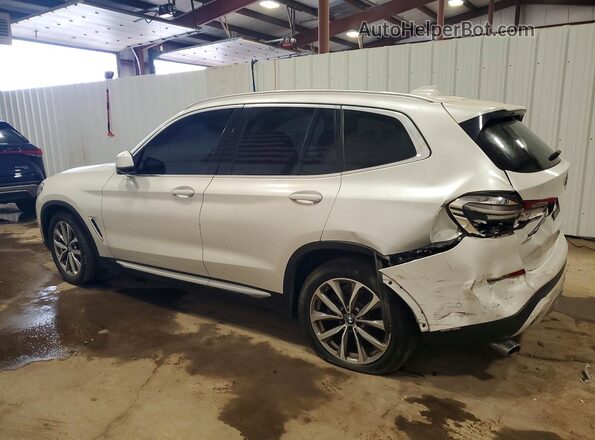 5UXTR9C56JLC74450 2018 BMW X3 White Rear left