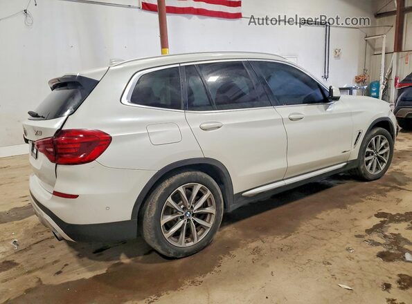 5UXTR9C56JLC74450 2018 BMW X3 White Rear right