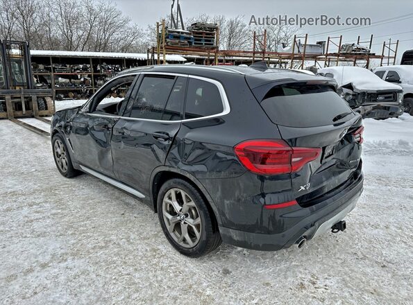 5UXTS1C01M9H37235 2021 BMW X3 Black 