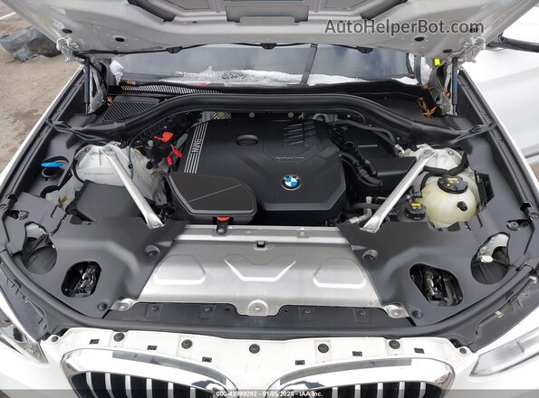 5UXTY3C04M9E22004 2021 BMW X3 White 