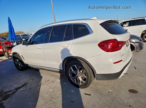 5UXTY3C05M9G39982 2021 BMW X3 White Tył lewy