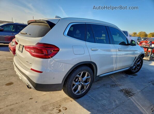 5UXTY3C05M9G39982 2021 BMW X3 White Tył prawy