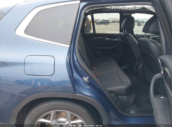 5UXTY3C06L9B36699 2020 BMW X3 Синий Вид наклейки с VIN-кодом