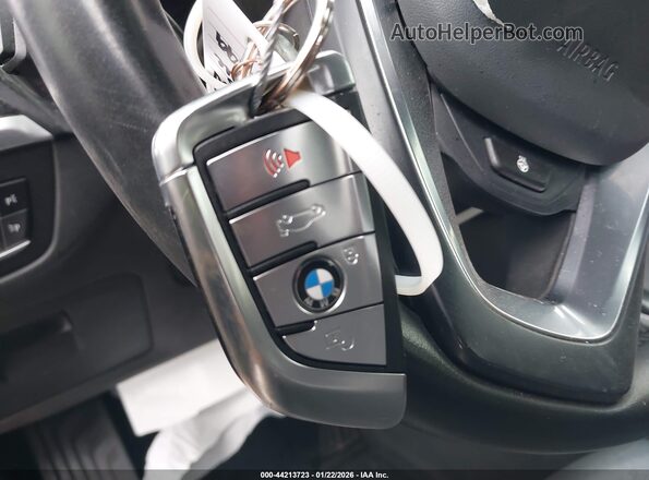 5UXTY3C06L9B36699 2020 BMW X3 Синий Вид панели приборов
