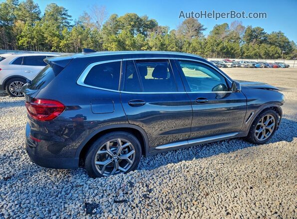 5UXTY3C07L9C26296 2020 BMW X3 Серый Задняя правая четверть