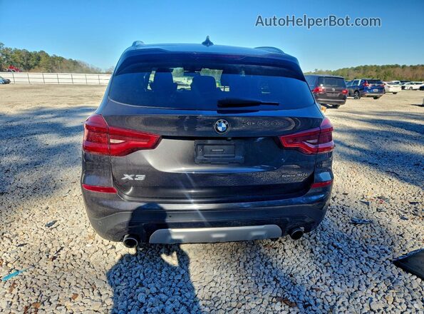 5UXTY3C07L9C26296 2020 BMW X3 Серый Вид сзади
