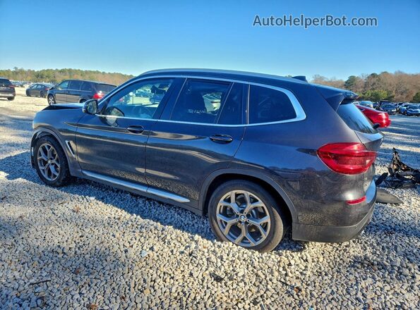 5UXTY3C07L9C26296 2020 BMW X3 Серый Задняя левая четверть