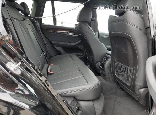 5UXTY3C0XM9G47088 2021 BMW X3 Black Widok wnętrza z tyłu