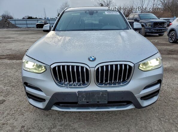 5UXTY5C01LLT33940 2020 BMW X3 Silver Դիմացի տեսք