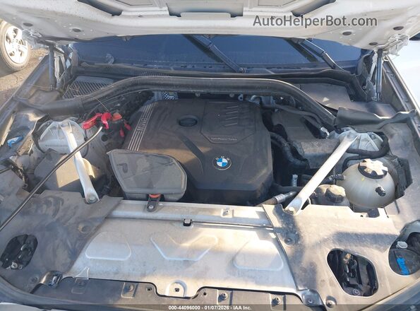 5UXTY5C06L9D36915 2020 BMW X3 White Rear view
