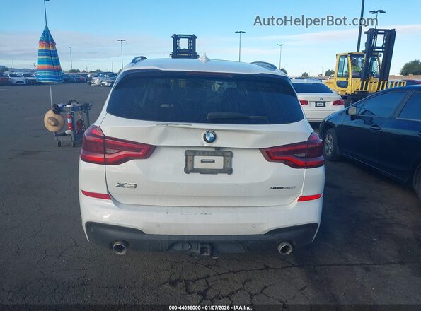 5UXTY5C06L9D36915 2020 BMW X3 White 