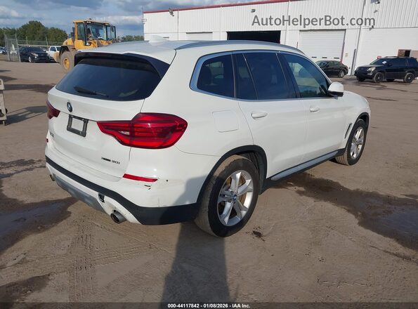 5UXTY5C0XL9B34112 2020 BMW X3 White Tył prawy
