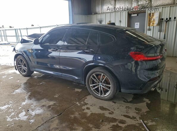 5UXUJ3C52KLG53147 2019 BMW X4 Черный Задняя левая четверть