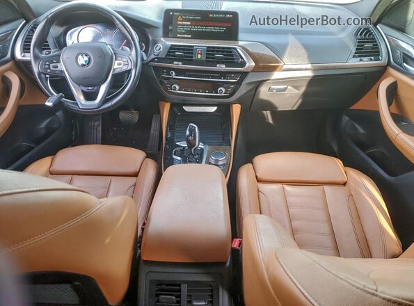 5UXUJ3C57KLA58326 2019 BMW X4 Charcoal Vista del salpicadero