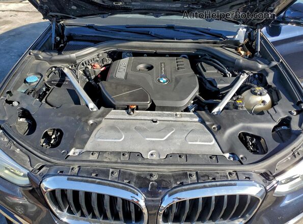 5UXUJ3C57KLG53371 2019 BMW X4 Black Widok wnętrza z tyłu