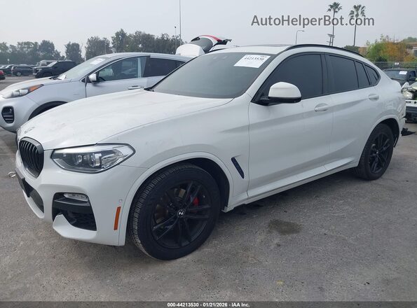 5UXUJ3C58KLG56134 2019 BMW X4 White 