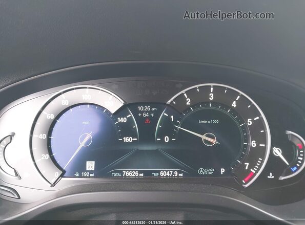 5UXUJ3C58KLG56134 2019 BMW X4 White 