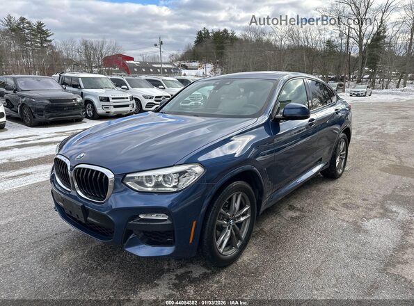 5UXUJ3C59KLG52836 2019 BMW X4 Blue 