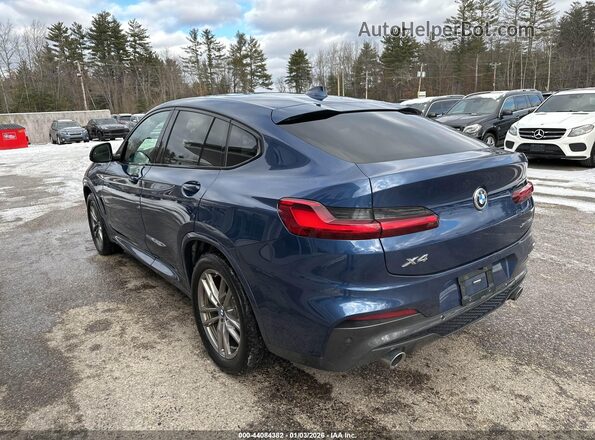 5UXUJ3C59KLG52836 2019 BMW X4 Blue 