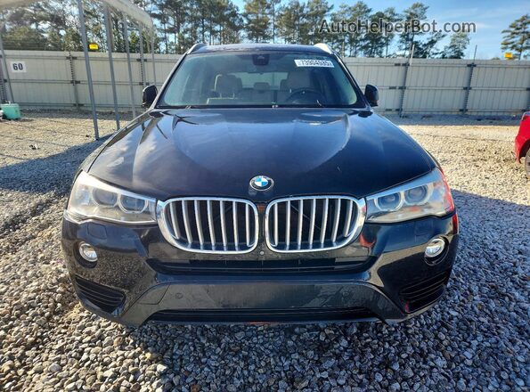5UXWX7C5XH0S18611 2017 BMW X3 Black Widok z przodu
