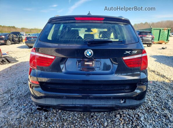 5UXWX7C5XH0S18611 2017 BMW X3 Black Widok z tyłu