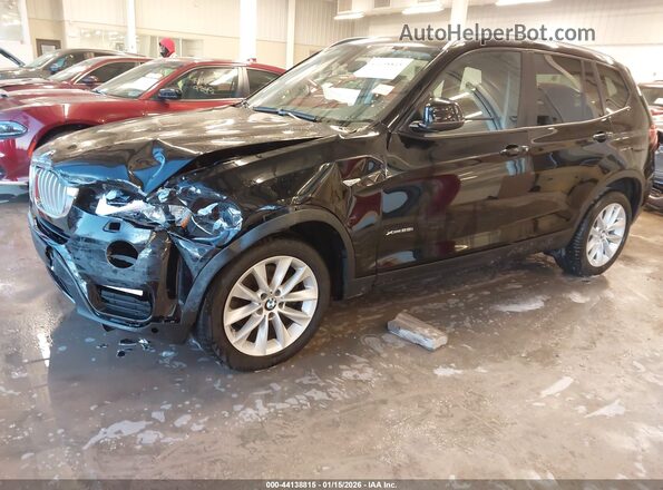5UXWX9C59H0D97934 2017 BMW X3 Black Przód lewy