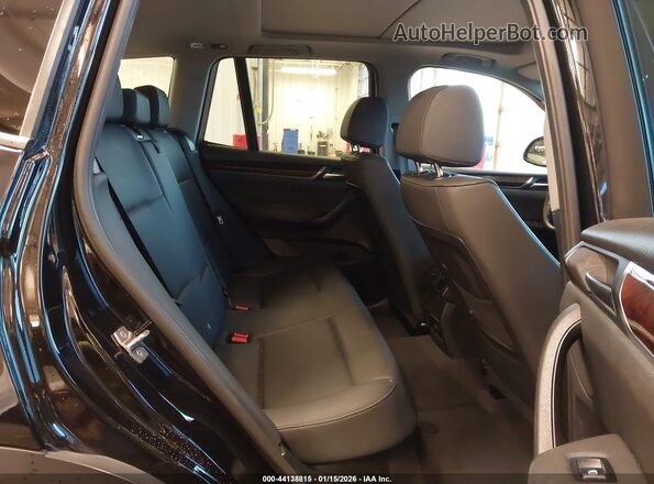 5UXWX9C59H0D97934 2017 BMW X3 Black Widok naklejki z numerem VIN