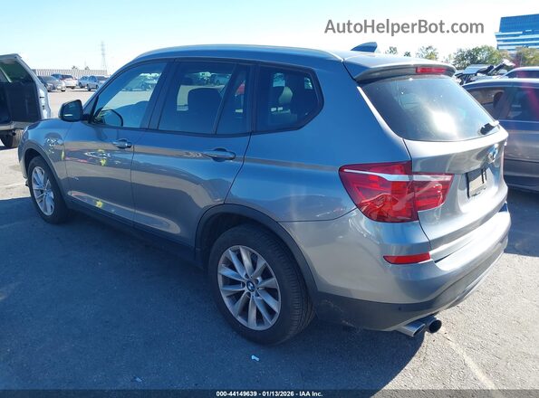 5UXWZ7C36H0V89211 2017 BMW X3 Серый Задняя левая четверть