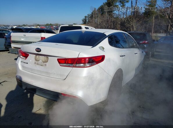 5XXGT4L34GG040139 2016 KIA OPTIMA White Задня права чверть