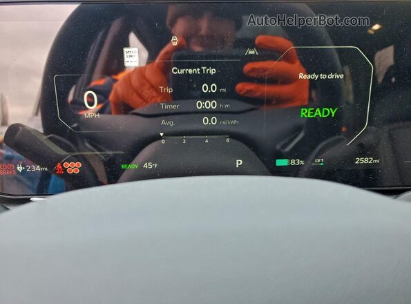 5XYAFFS51TG006757 2026 KIA EV9 Blue Widok zestawu wskaźników