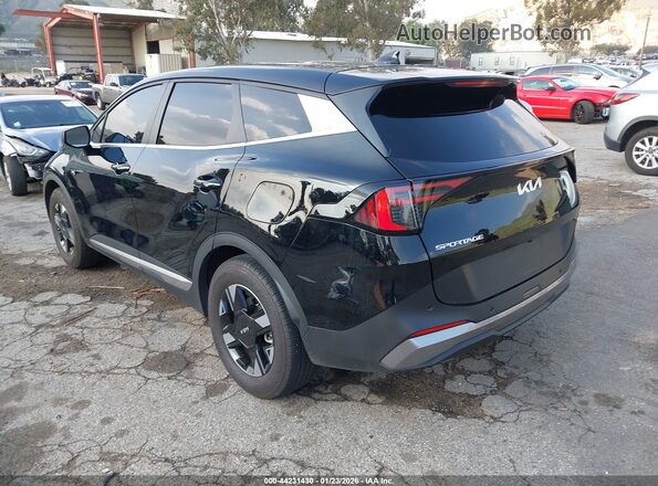 5XYK23DF2TG347122 2026 KIA SPORTAGE Black Tył lewy