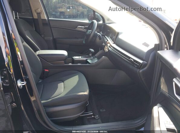 5XYK23DF2TG347122 2026 KIA SPORTAGE Black Widok wnętrza z przodu