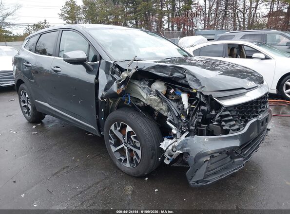 5XYK33DF5RG149799 2024 KIA SPORTAGE Gray Вид спереду