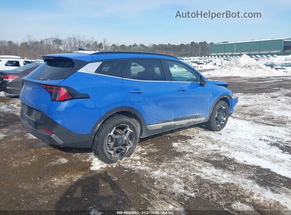 5XYK3CDF2TG345352 2026 KIA SPORTAGE Blue Հետևի աջ