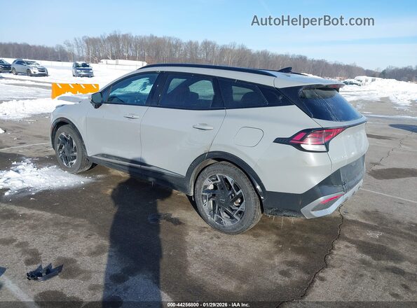 5XYK53DF3SG250078 2025 KIA SPORTAGE Gray Rear left